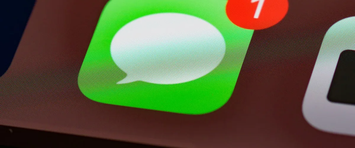 Smartphone showing notification alerts