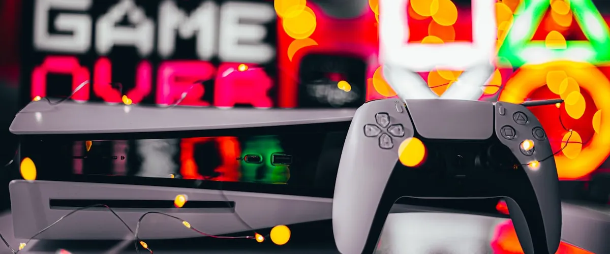 Gaming console hardware on display